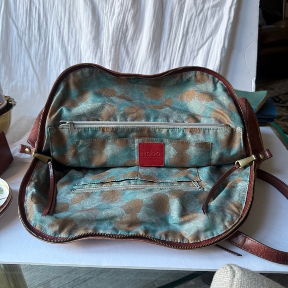 HOBO - Beautiful Burgundy Hobo Shoulder Bag.  
$53 OBO - Picture 11 of 13
